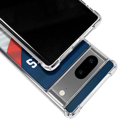 NFL New England Patriots Google Pixel 7a Clear Case